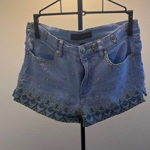 Juicy Couture denim shorts, Medium size